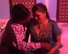 Desi aunty romance in the matter of two juvenile boys