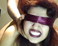 Blindfolded Wife Has NO idea BUT she Screwed by Foreign !
