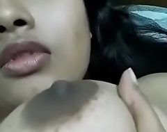 hawt indian girl broad in the beam boobs nipple play