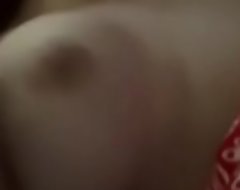 Indian Mom big boob ruffle