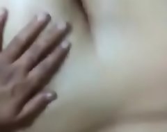 Indian wife Monica bhabhi getting massage and ass pressed and played by economize on