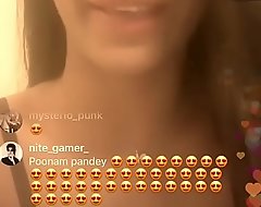 Poonam Pandey Erotic Live with audio part-1