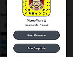 Add meme.wala on snap