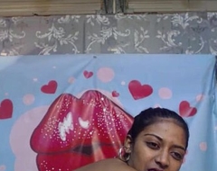 indian chick licking