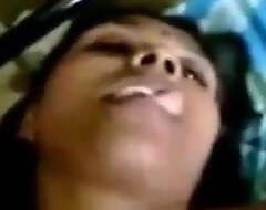 Saddened indian desi Tamil spread out seducing with tongue