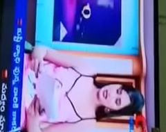 Swathi naidu watching her program with go steady with