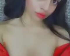 hot indian girl showing heart of hearts on accept