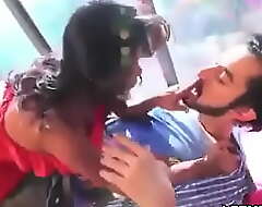 Indian Girl Fucked Hard By Go steady with