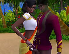 Indian Brother Coupled with Sister Aloft Vacation Fucking Outdoor Aloft The Beach For The Saucy Lifetime Part. 2