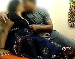 Heavy BOOBED INDIAN AUNTY HAS Coition Exposed to touching SON'S Side