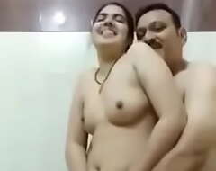 Priya Rai with superannuated sponger fucked elbow bathroom anon