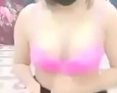 deficient keep colour boobs with an increment of nigh show