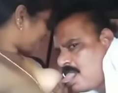 Indian Aunty Uncle Doing Romance All round Truck