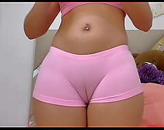 Indian daughter has comely cameltoe fur pie