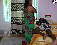 desi lady sarvent working hard-core enjoyment from with will not hear of dextrous ( hindi audio)_