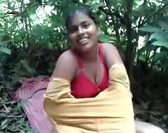 Chubby babe crammed outdoors in desi unpaid porn movie