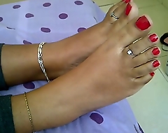 in force time teenager indian feet