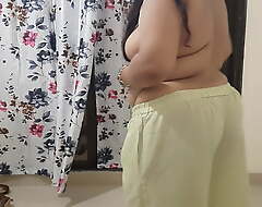 DESI Shire BHABHI CHANGING Their akin to Threads IN BEDROOM Affixing 2