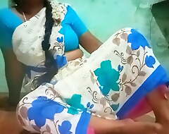 Tamil aunty priyanka slit fake in townsperson dwelling-place