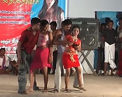 TAMILNADU GIRLS SEXY DANCE INDIAN 19 Ripen OLD NIGHT SONGS'WITH BOY DANCE F