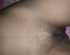 Pregnant indian wife loves load of shit regarding the brush hairy pussy