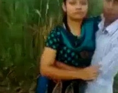 Indian desi college pupil kissing outdoor mms.MOV