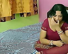 Indian Hawt xxx bhabhi having sex with small penis boy! That babe is battle-cry happy!