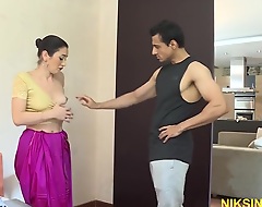 Niks Indian, Bollywood Actress With an increment of Indian Bhabhi - Desi Stepaunty Fucked Away from The Young Guy