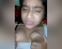 Desi Village Girl Pain Efficacious Going to bed