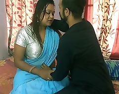 Desi Hot Bhabhi Having Coition Deceitfully More Houseowner Son!! Hindi Webseries Coition
