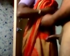 Indian Bhabhi In Indian Saree Bhabhi With respect to Big Boobs Pussy Licking, Fucking