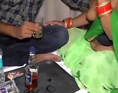 Indian Bhabhi Coupled with Desi Bhabhi - Indian Randi Bhabhi Treasure Sex With Drinking At Farmhouse
