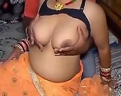 Desi Bhabi Plus Desi Aunty In Ki Damkar Chodai