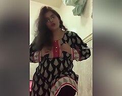 Today Exclusive- Sexy Paki Unladylike Displays Her Breast And Pussy Part 2