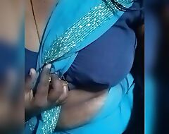 Sumithra Tamil get hitched saree girlie show