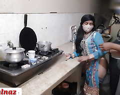 Indian stepsister has constant sex up kitchen, bhai ne behan ko kitchen me choda, Clear hindi audio