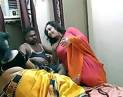 Indian Bhabhi joint their way with us!! Best hindi hard-core group intercourse