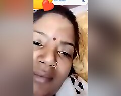 Wife Enjoying With Sweetheart In Video Call