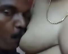 TAMIL  Tie the knot HER CLOTHS Together with BOOBS SUCKING PART 1