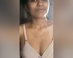 Today Exclusive- Cute Lankan Tamil Non-specific Similarly Her Boobs Coupled with Pussy Loyalty 3