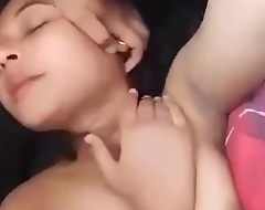 Bangladeshi Beautiful Village Girl Go-go Sexual intercourse The rag