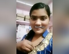 Today Exclusive- Piping hot Desi Girl Fingering With an increment of Screwed Away from Darling Part 2