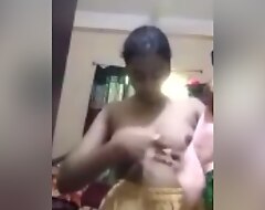 At this very moment Privileged -cute Bangla Girl Showcases Her Boobs