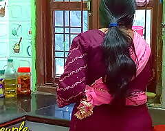 Indian Hot Maid Hard-core fuck in kitchen.