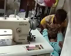 INDIAN GIRL SEX WITH HER CO-WORKER INSIDE WORKSHOP