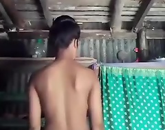 Grown up Bangladeshi Village Girl Striptease Show