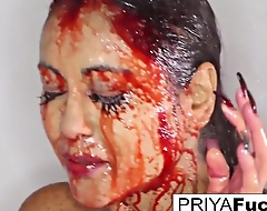 Halloween Masturbation Newcomer disabuse of A Busty Legend With Priya Rai