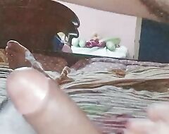Please consequence earphone..horny Desi wife riding hard on bf cock with horny hindi voice