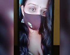 Telugu Aunty Movie Fascinate For Step Fellow-citizen Dishonest Conversing With Boobs Showing Sucking