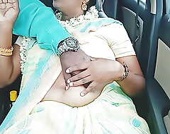 Telugu darty Upper car sex tammudi pellam puku gula Episode -2